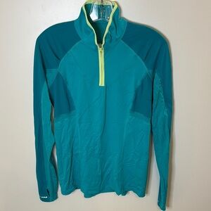 lululemon athletica Teal Long Sleeve Top
